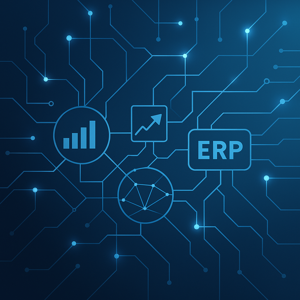Abstract illustration of ERP integration